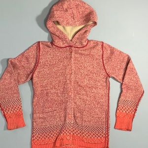 Woolrich Wool/Ramie blend hooded knit sweater Women XS